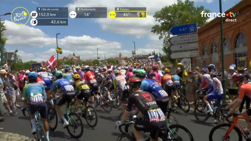DIRECT : Une grosse chute envoie Julian Alaphilippe et Lenny Martinez au sol sur la 15e &eacute;tape du Tour de France 2025