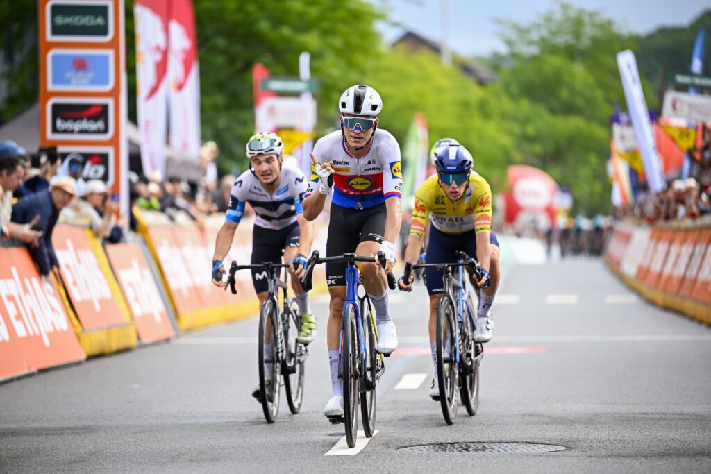 Mathias Vacek le plus fort sur la 4e &eacute;tape du Tour de Wallonie 2025