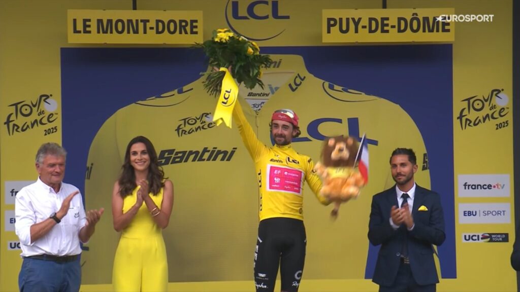 Le classement g&eacute;n&eacute;ral du Tour de France 2025 apr&egrave;s la 10e &eacute;tape : Pogacar perd le jaune