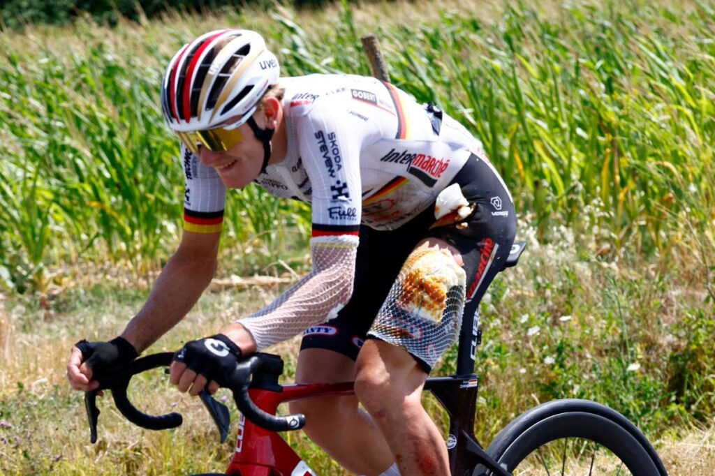 Apr&egrave;s sa violente chute, Georg Zimmermann abandonne avant la 10e &eacute;tape du Tour de France 2025