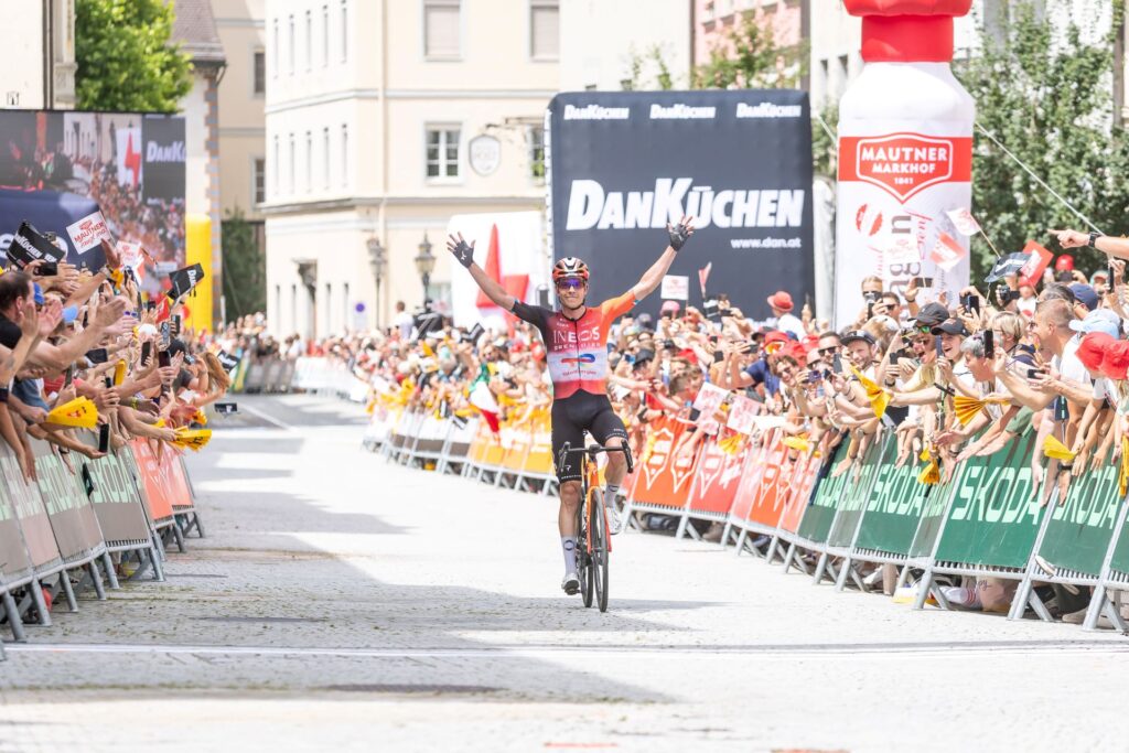 Bob Jungels s&rsquo;offre en solitaire la 5e et derni&egrave;re &eacute;tape du Tour d&rsquo;Autriche 2025, Isaac del Toro s&rsquo;adjuge le g&eacute;n&eacute;ral