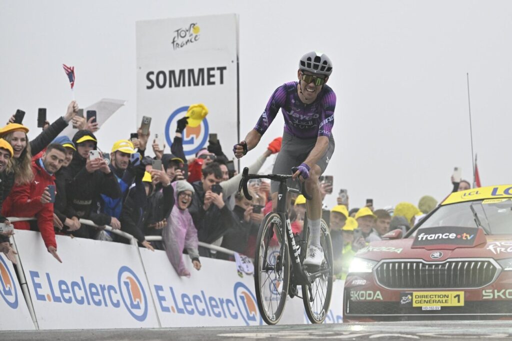 Le classement complet de la 18e &eacute;tape du Tour de France 2025