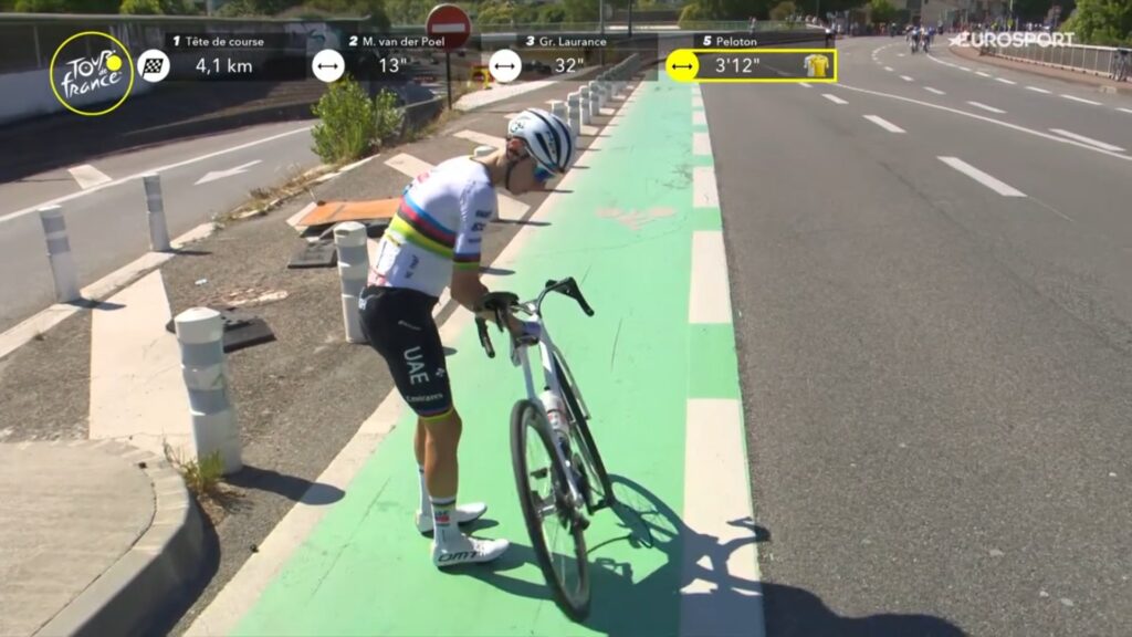 DIRECT : Tadej Pogacar chute sur la 11e &eacute;tape du Tour de France 2025 (vid&eacute;o)