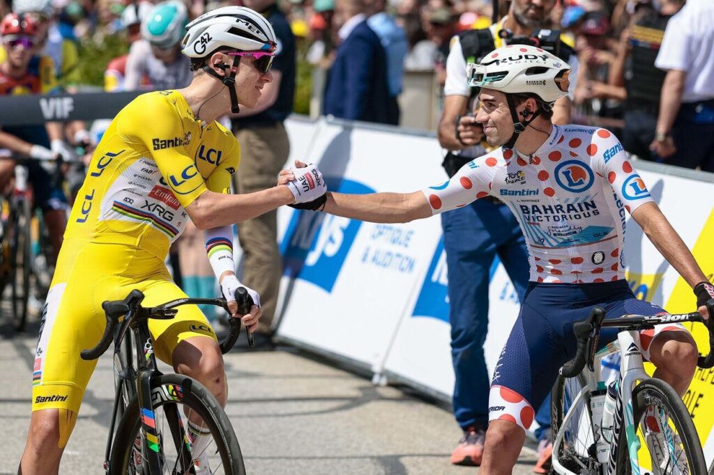 Lenny Martinez sanctionn&eacute; de 8 points pour son geste sur la 18e &eacute;tape du Tour de France 2025