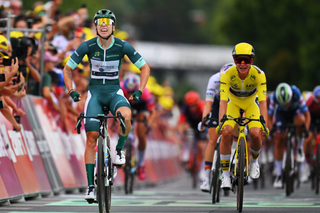 La passe de deux pour Lorena Wiebes sur la 4e &eacute;tape du Tour de France Femmes 2025