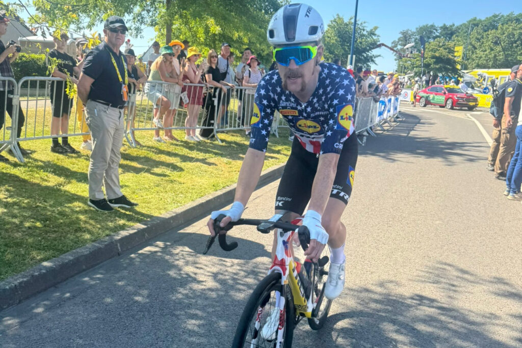 Quinn Simmons remporte le prix du super &eacute;quipier du Tour de France 2025
