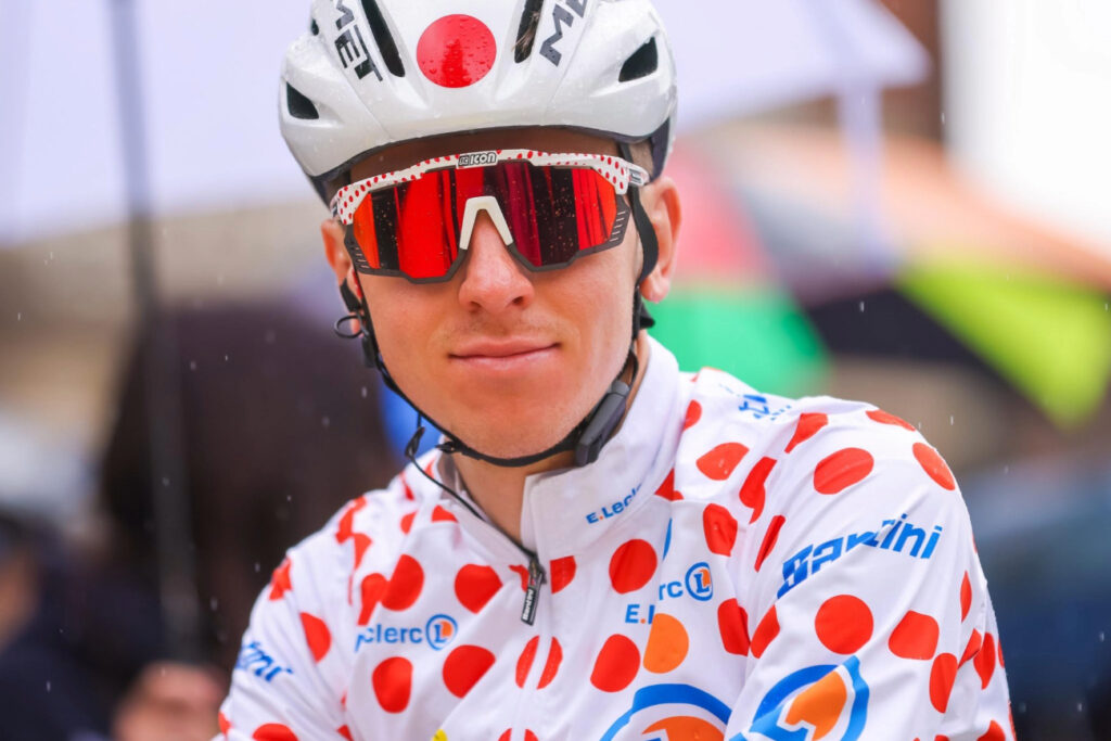 Tadej Pogacar certain de remporter le maillot &agrave; pois du Tour de France 2025