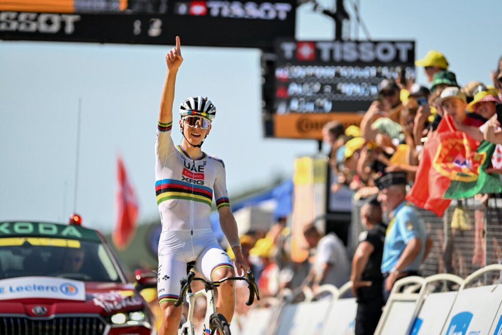 Tadej Pogacar assomme ses rivaux sur la 12e &eacute;tape du Tour de France 2025