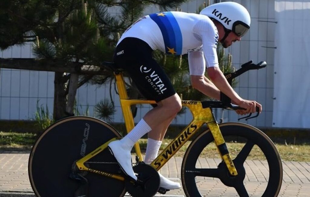Alexandre L&eacute;aut&eacute; au d&eacute;part du chrono de la 5e &eacute;tape du Tour de France 2025 : un r&ecirc;ve devenu r&eacute;alit&eacute;