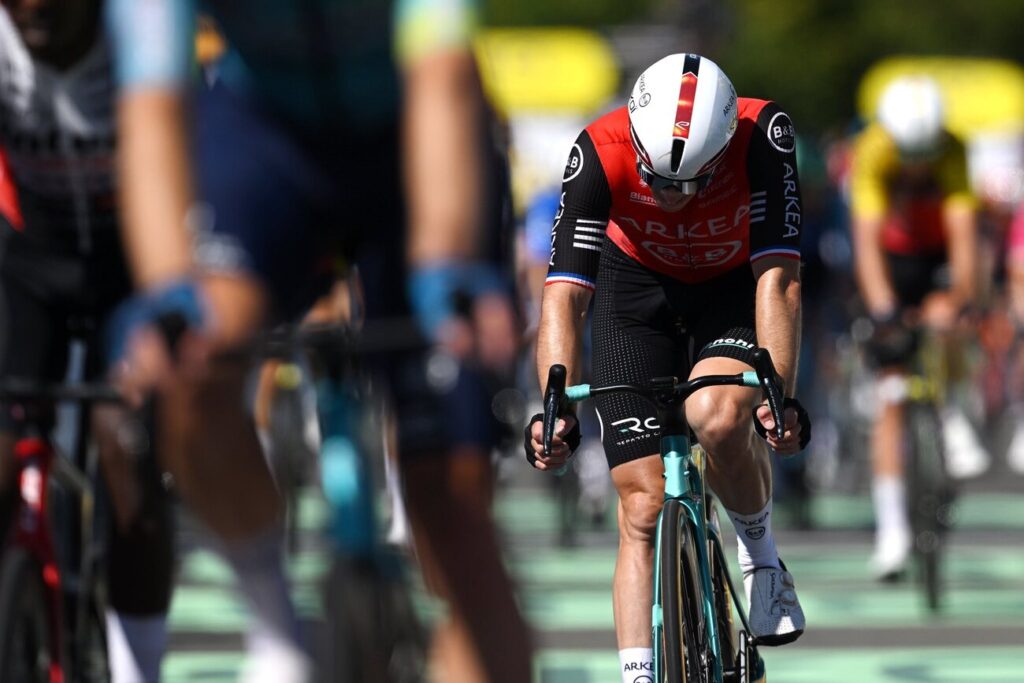 Arnaud D&eacute;mare lucide et sans regret apr&egrave;s la 8e &eacute;tape du Tour de France 2025