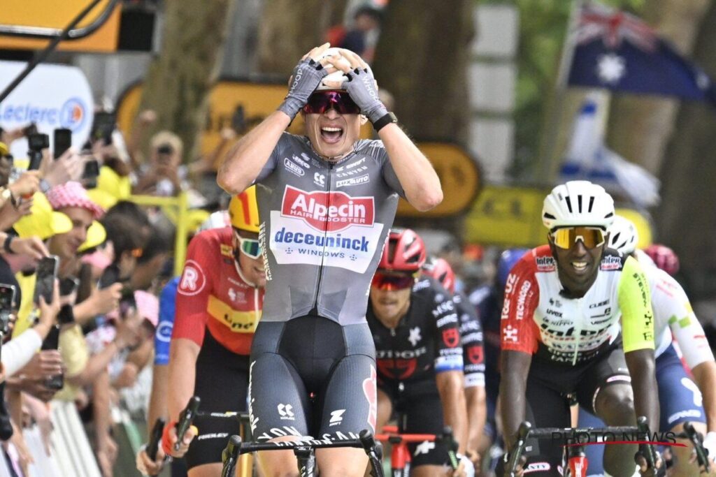 Le classement complet de la 1e &eacute;tape du Tour de France 2025
