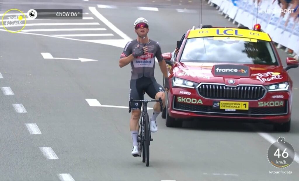Le classement complet de la 20e &eacute;tape du Tour de France 2025