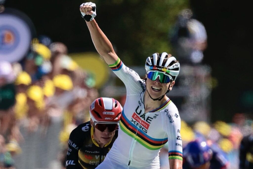 Le classement complet de la 7e &eacute;tape du Tour de France 2025