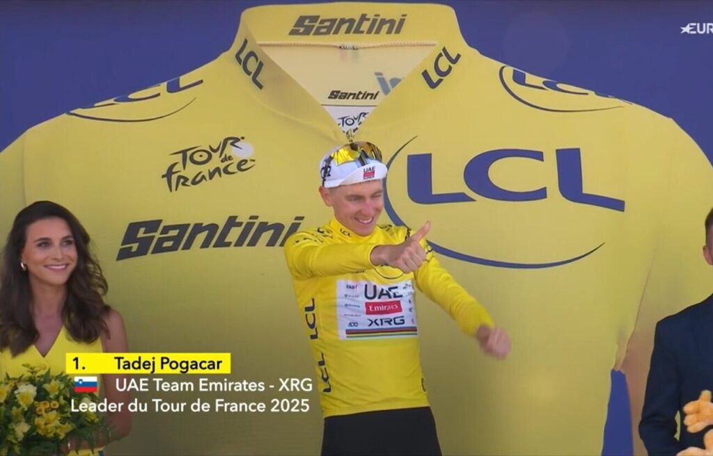 Le classement g&eacute;n&eacute;ral du Tour de France 2025 apr&egrave;s la 12e &eacute;tape : Tadej Pogacar &eacute;crase la concurrence