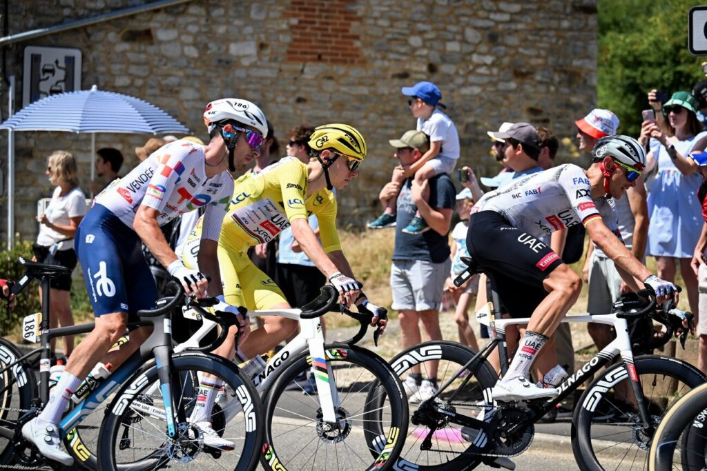 Le classement g&eacute;n&eacute;ral du Tour de France 2025 apr&egrave;s la 8e &eacute;tape
