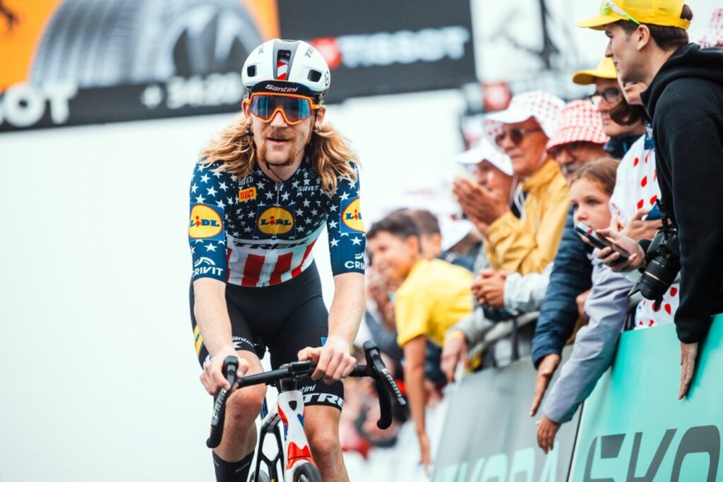 Quinn Simmons &eacute;lu meilleur &eacute;quipier de la 3e semaine du Tour de France 2025
