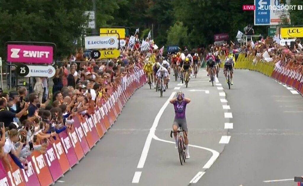 Le classement complet de la 2e &eacute;tape du Tour de France Femmes 2025