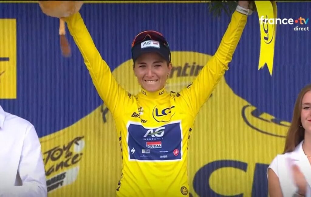 Le classement g&eacute;n&eacute;ral du Tour de France Femmes 2025 apr&egrave;s la 2e &eacute;tape