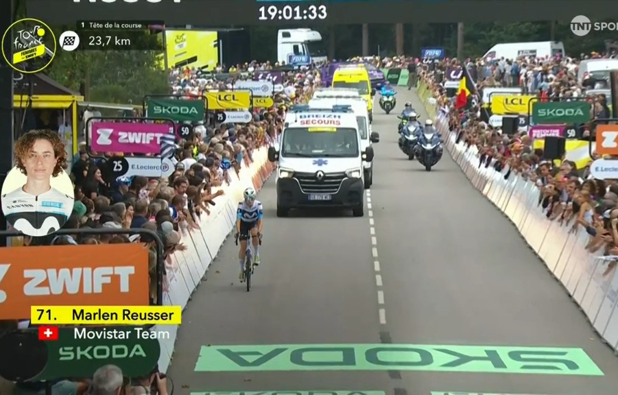 Malade, Marlen Reusser quitte (d&eacute;j&agrave;) le Tour de France Femmes 2025