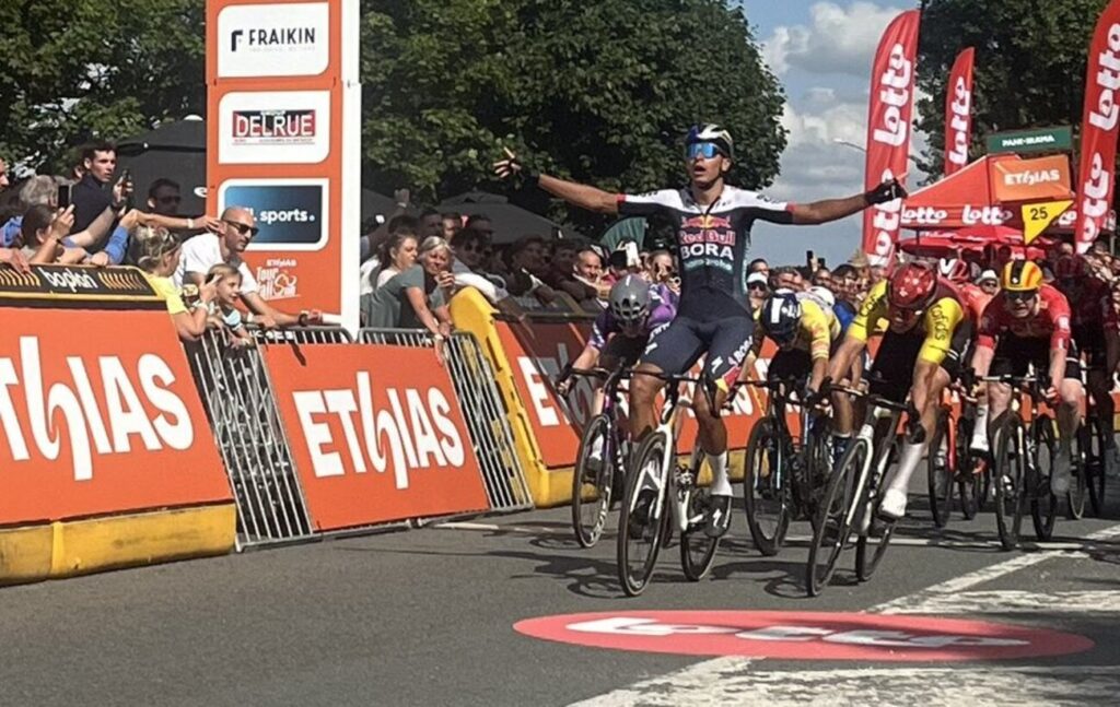 Davide Donati le plus rapide au terme de la 3e &eacute;tape du Tour de Wallonie 2025