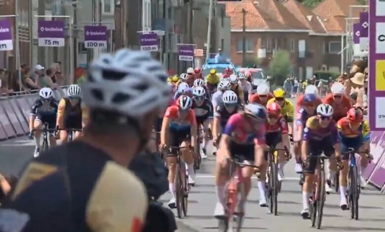 Zoe B&auml;ckstedt s&rsquo;impose de nouveau sur la 3e &eacute;tape du Tour de Belgique Femmes 2025