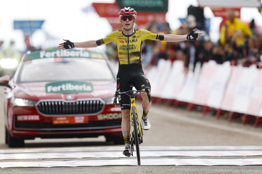 Jonas Vingegaard met tout le monde d&rsquo;accord sur la 9e &eacute;tape de La Vuelta 2025
