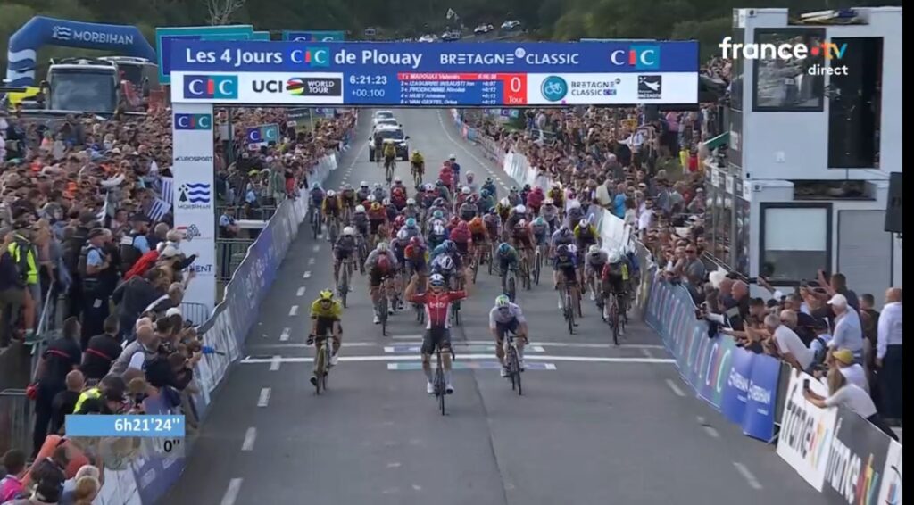 Le dernier mot pour Arnaud De Lie sur la Bretagne Classic 2025