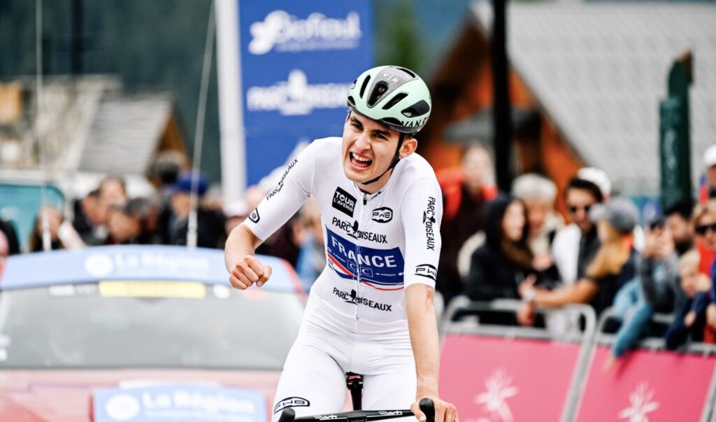 Paul Seixas s&rsquo;offre le chrono de l&rsquo;&eacute;tape 6b du Tour de l&rsquo;Avenir 2025 et rafle le classement g&eacute;n&eacute;ral
