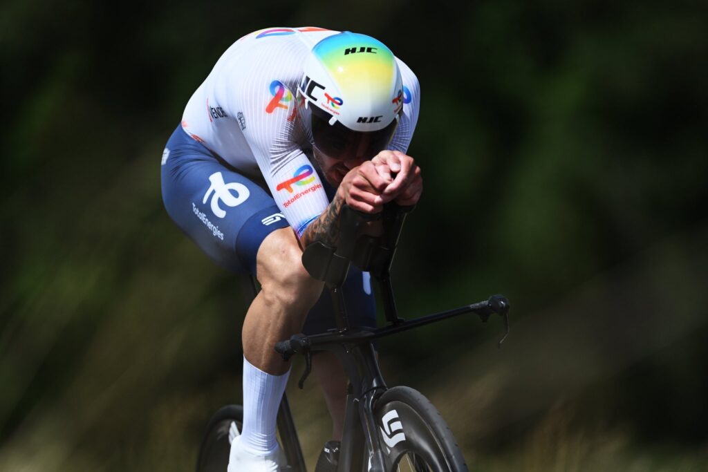 Samuel Leroux s&rsquo;adjuge le chrono de la 3e &eacute;tape &eacute;tape du Tour Poitou-Charentes 2025