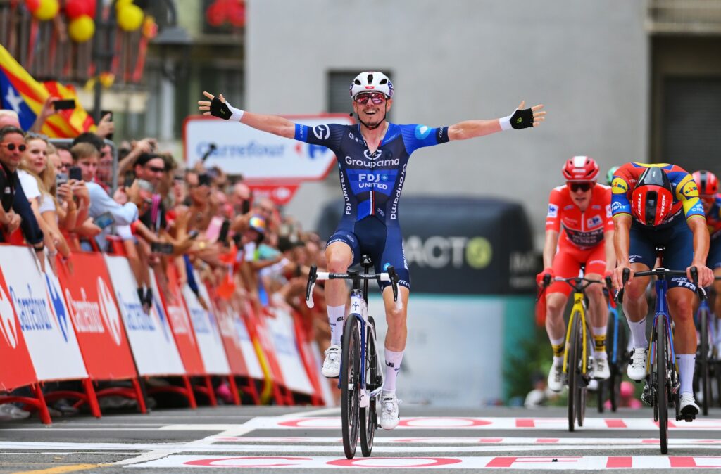 David Gaudu se paie Mads Pedersen sur la 3e &eacute;tape de La Vuelta 2025