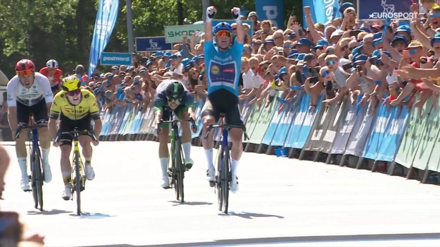 Mads Pedersen conclut sa domination sur la 5e &eacute;tape du Tour du Danemark 2025