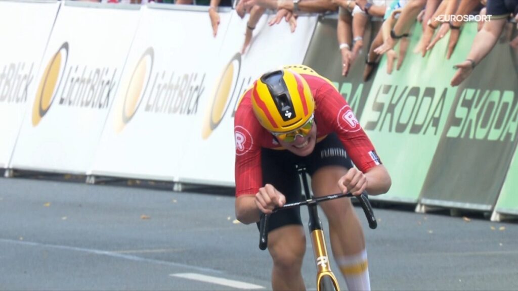 S&oslash;ren W&aelig;renskjold gagne le prologue du Tour d&rsquo;Allemagne 2025