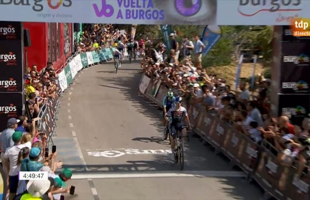 Le classement complet de la 1e &eacute;tape du Tour de Burgos 2025