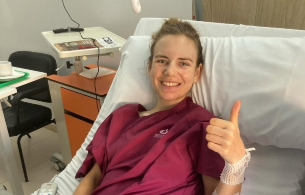 Coup d&rsquo;arr&ecirc;t pour Sarah Gigante, victime d&rsquo;une fracture du f&eacute;mur &agrave; l&rsquo;entra&icirc;nement