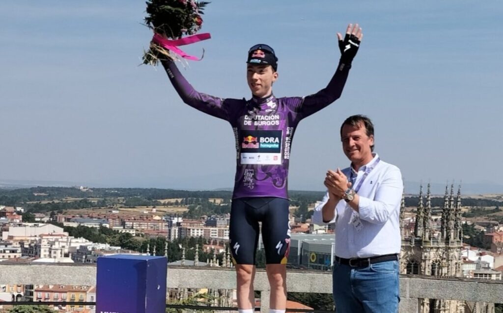 Le classement g&eacute;n&eacute;ral du Tour de Burgos 2025 apr&egrave;s la 1e &eacute;tape