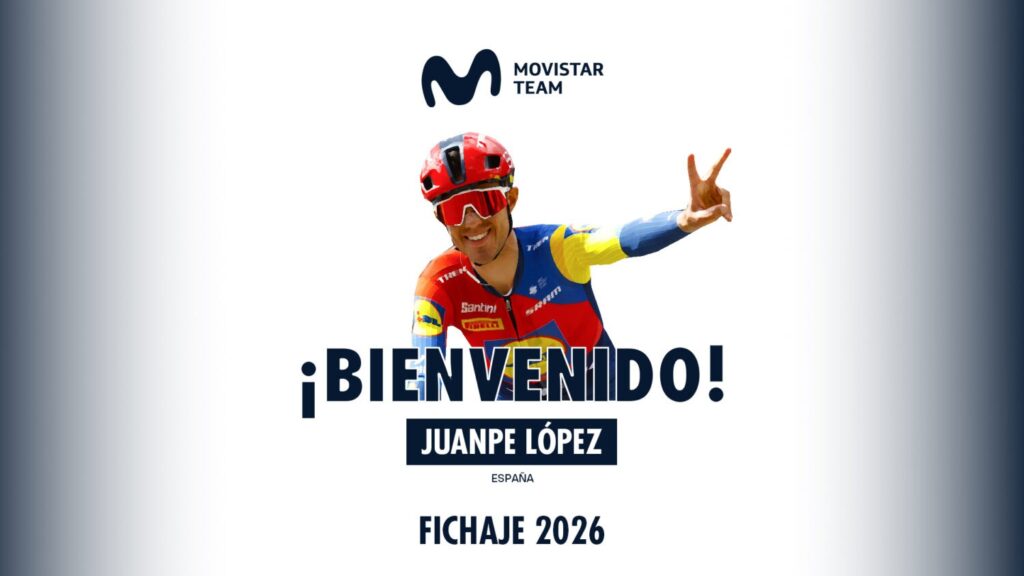 Juan Pedro Lopez rejoint Movistar pour deux saisons