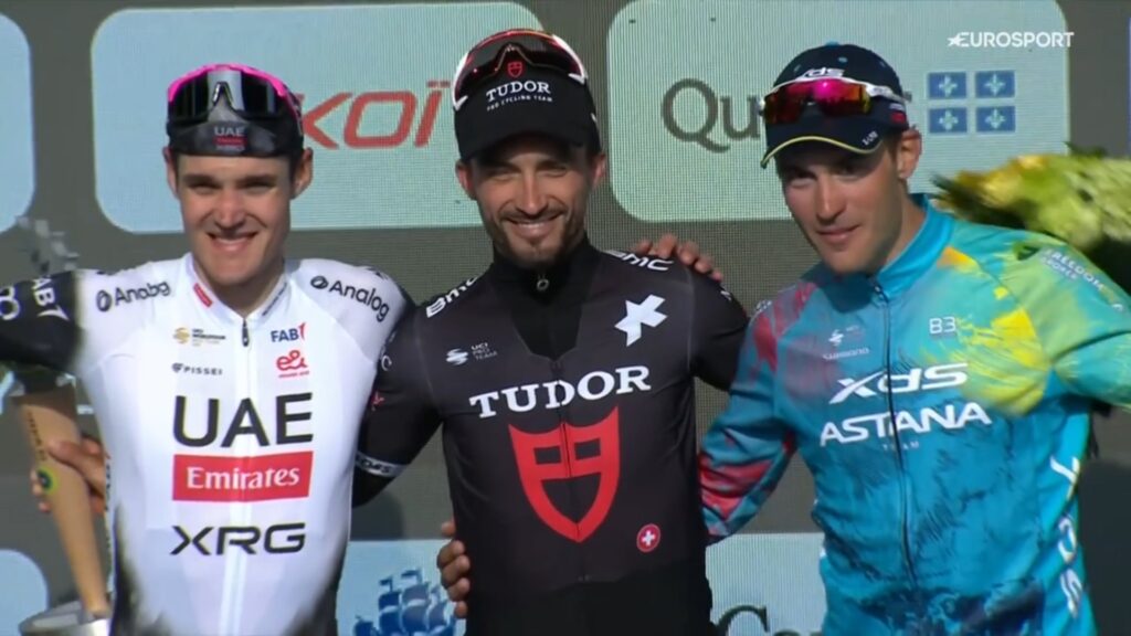Julian Alaphilippe : &laquo;&nbsp;Une course que j&rsquo;avais r&ecirc;v&eacute; de remporter&nbsp;&raquo;
