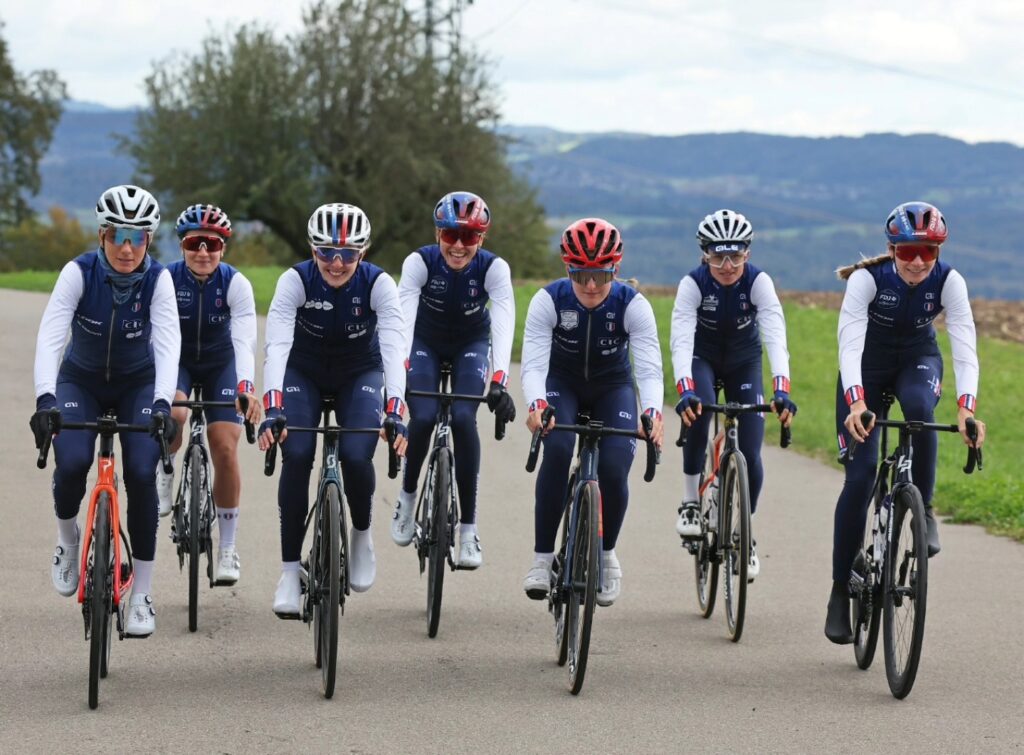 L&rsquo;&eacute;quipe de France f&eacute;minine autour de Pauline Ferrand-Pr&eacute;vot sur les Championnats d&rsquo;Europe 2025