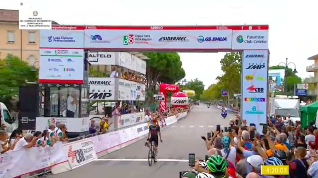 Michael Storer s&rsquo;offre en solitaire le Memorial Marco Pantani 2025, Alexandre Delettre 2e