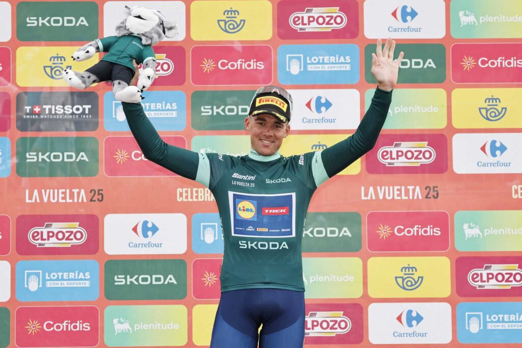 Le classement complet de la 15e &eacute;tape de La Vuelta 2025