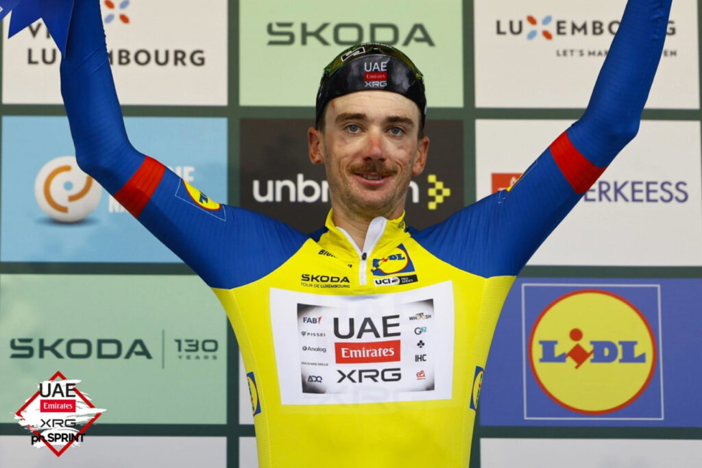 Brandon McNulty offre un record historique &agrave; UAE Team Emirates-XRG sur le Tour de Luxembourg 2025