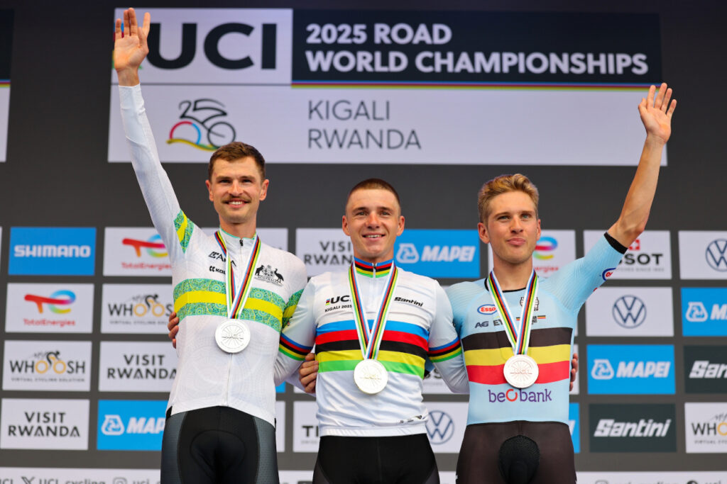 &laquo;&nbsp;Bravo &agrave; Pogacar&nbsp;&raquo; : David Lappartient envoie ses f&eacute;licitations au mauvais coureur apr&egrave;s le chrono des Championnats du Monde 2025