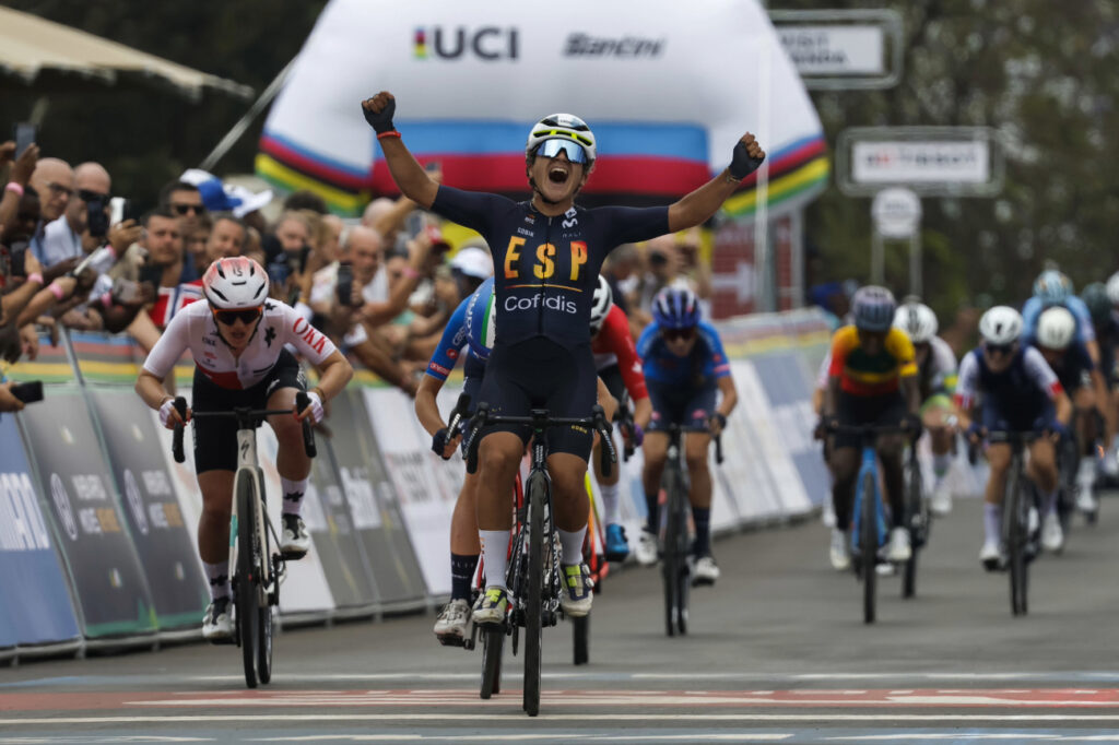 Paula Ostiz d&eacute;croche l&rsquo;or au sprint sur la course en ligne Juniors des Championnats du Monde 2025