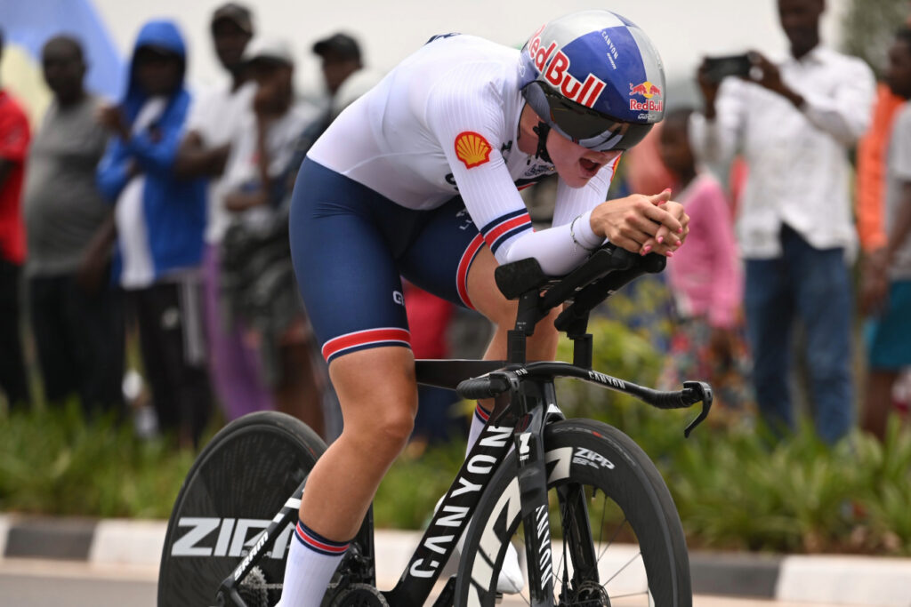 Zoe B&auml;ckstedt assume son statut de favorite sur le chrono Femmes U23 des Championnats du Monde 2025