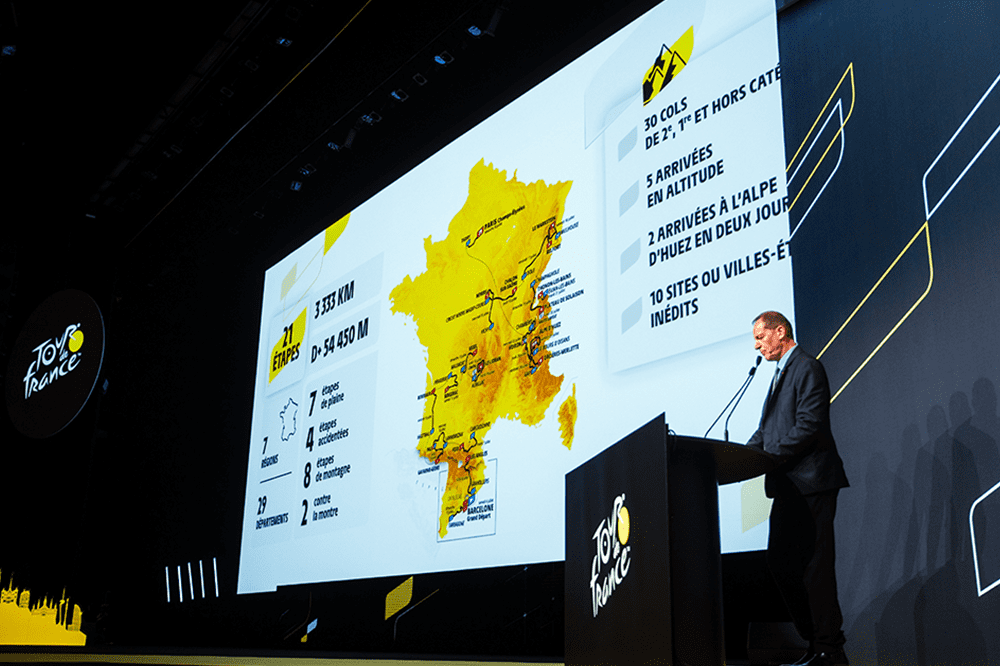 Christian Prudhomme pr&eacute;sente le Tour de France 2026 : &laquo;&nbsp;Quand Pogacar verra l&rsquo;Alpe d&rsquo;Huez deux fois&hellip;&nbsp;&raquo;