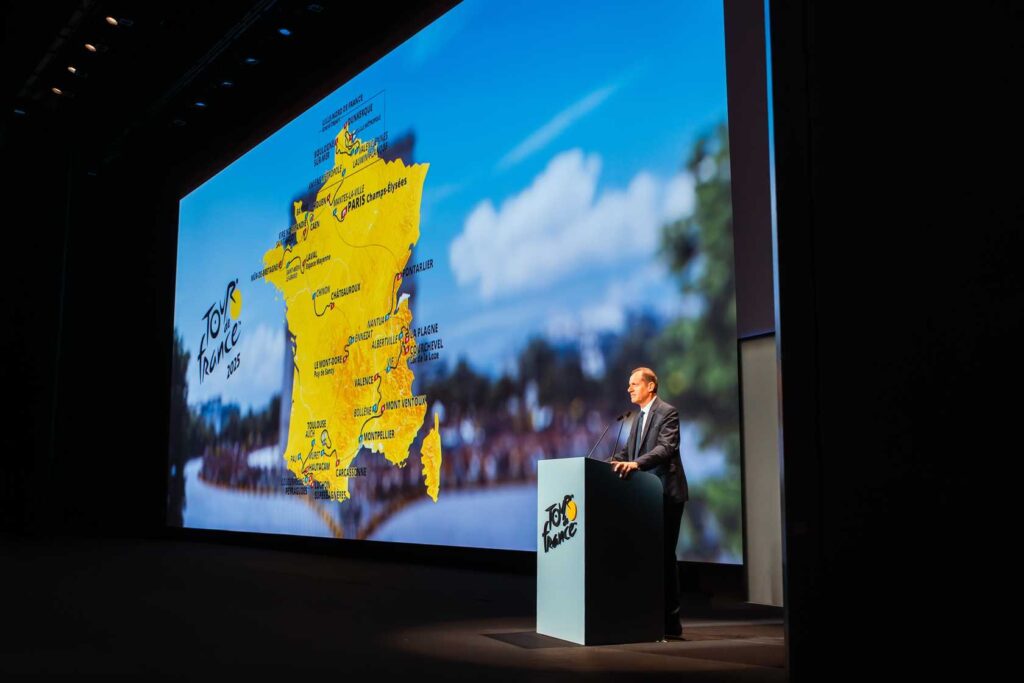 Comment regarder la pr&eacute;sentation du Tour de France 2026 en direct ?