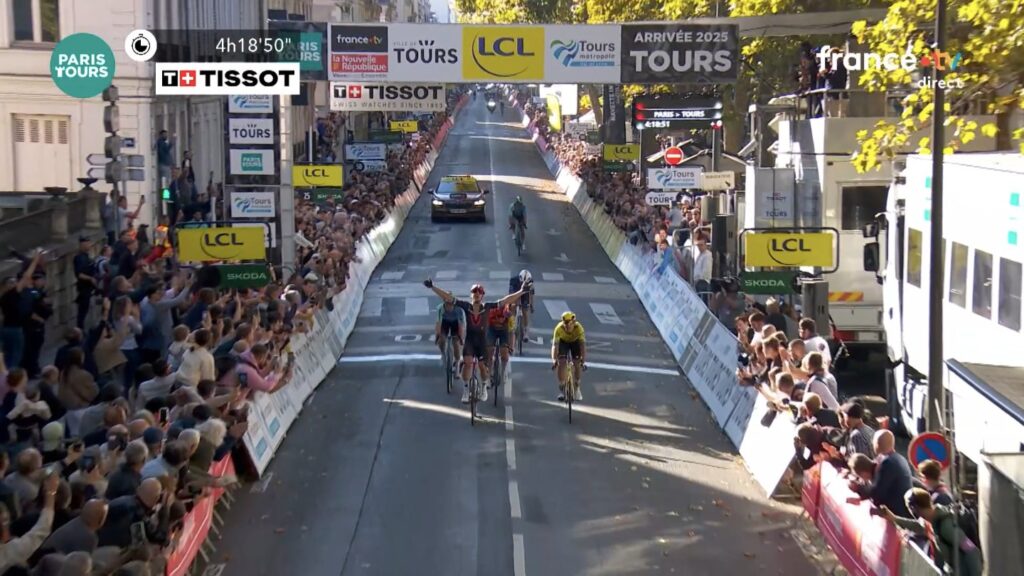 Le classement complet de Paris-Tours 2025