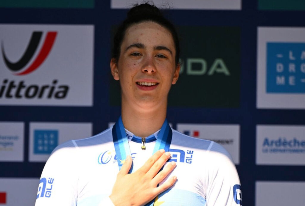 Federica Venturelli d&eacute;croche l&rsquo;or sur le contre-la-montre U23 Femmes des Championnats d&rsquo;Europe 2025