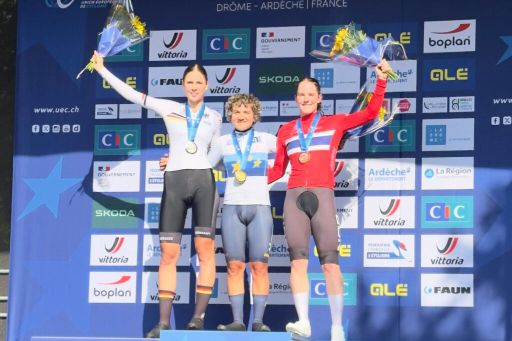 D&eacute;j&agrave; championne du monde sur route, Paula Ostiz remporte le contre-la-montre Juniors Femmes aux Championnats d&rsquo;Europe 2025