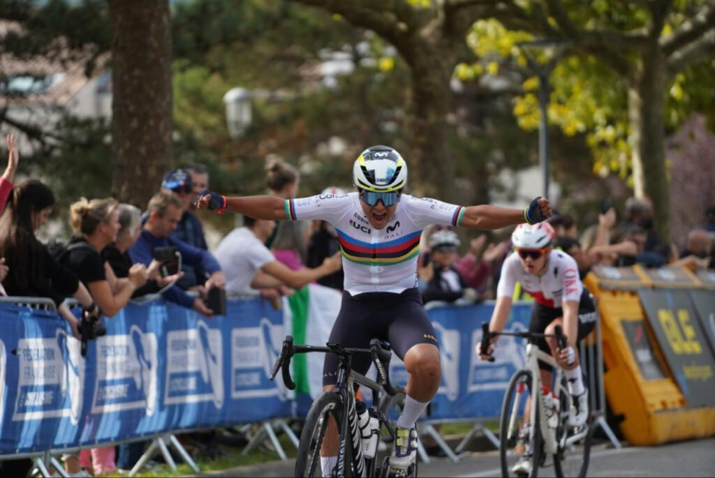 Championne du monde, Paula Ostiz r&eacute;cidive sur la course en ligne Juniors des Championnats d&rsquo;Europe 2025